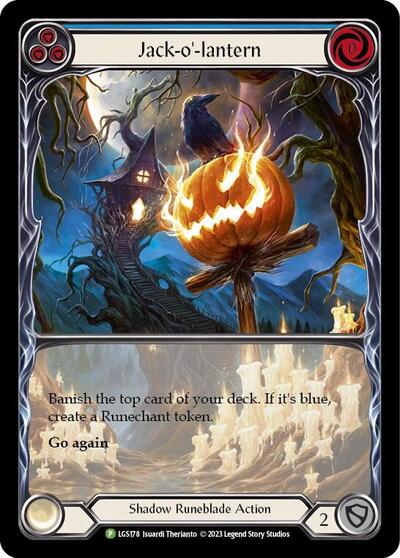 Jack o lantern Blue