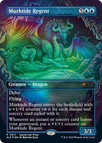 Murktide Regent - Secret Lair Showdown - Magic: The Gathering card