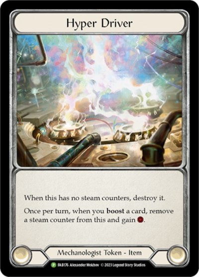 Hyper Driver - FAB176 Flesh and Blood: Promo Cards card price