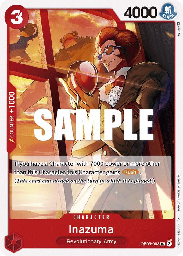 Inazuma onepiece card