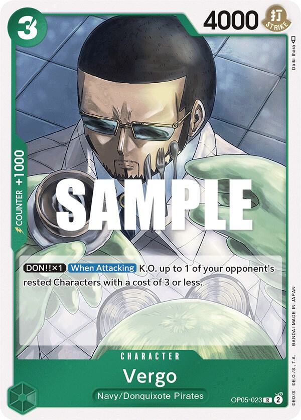 Vergo onepiece card