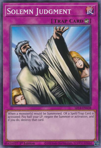 Solemn Judgment - Structure Deck: Fire Kings - YuGiOh - TCGplayer.com