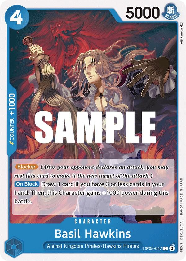 Basil Hawkins - Awakening of the New Era - One Piece Card Game