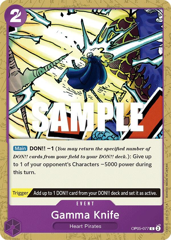 Gamma Knife - Awakening of the New Era - One Piece Card Game