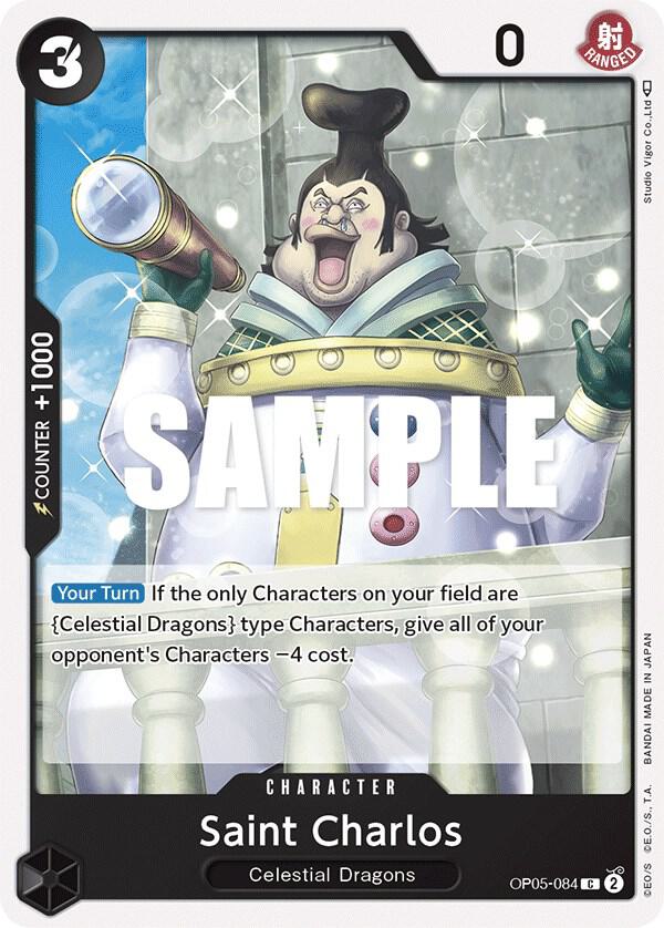 Saint Charlos onepiece card