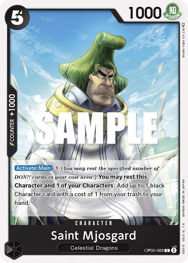 Saint Mjosgard onepiece card