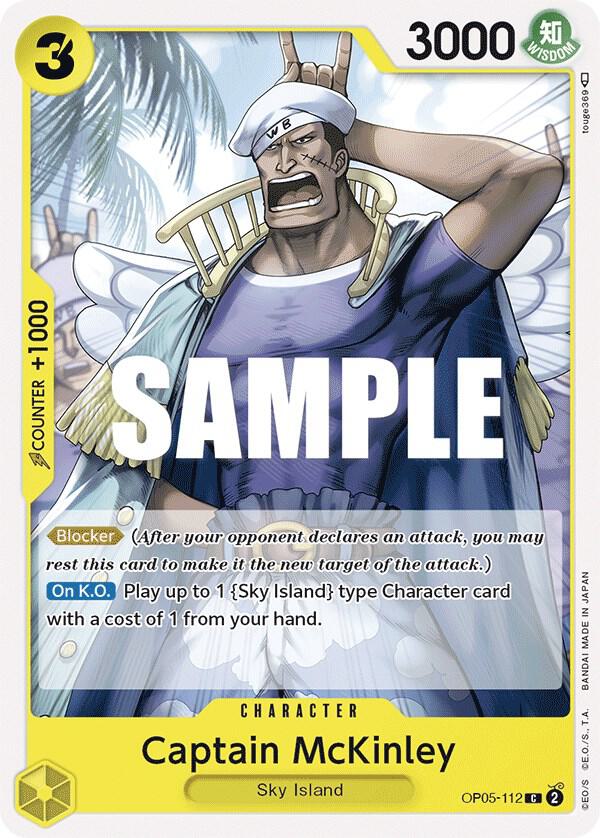 Captain McKinley - Awakening of the New Era - One Piece Card Game