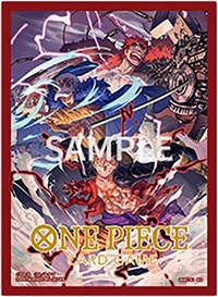 One Piece Card Game Official Sleeves: Assortment 4 - Three Captains (70-Pack) · Bandai Card Sleeves