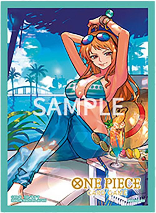 nami card sleeves Nami Tarot Art Style One Piece Holographic Card Sleeves – Kado Supplies main image 1