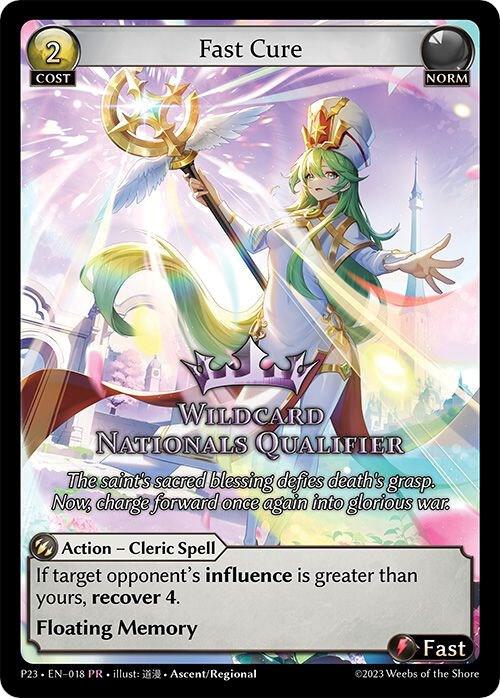Fast Cure - Promotional Cards - Grand Archive TCG