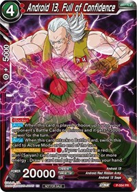 Android 13, Full of Confidence (Zenkai Series Tournament Pack Vol.6) card art