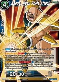 Nappa, Weak Point Attack (Zenkai Series Tournament Pack Vol.6) card art