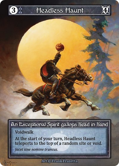Headless Haunt (Store Buy-a-Box Promo) (Foil) Beta Promo Sorcery card — value and price