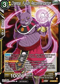 Champa, Fusion Recommendation (Zenkai Series Tournament Pack Vol.6) card art