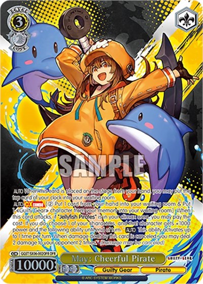 May: Cheerful Pirate (OFR) card