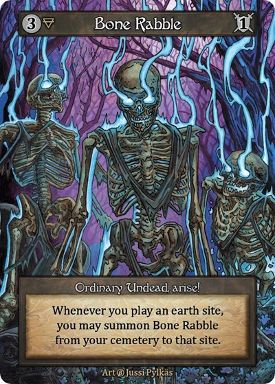 Bone Rabble (Store Alternate Art Promo) Beta card price