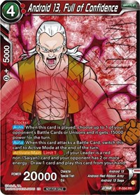 Android 13, Full of Confidence (Zenkai Series Tournament Pack Vol.6) (Winner) card art