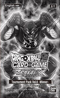 Zenkai Series Tournament Pack Vol.6 (Winner) — Tournament Promotion Cards