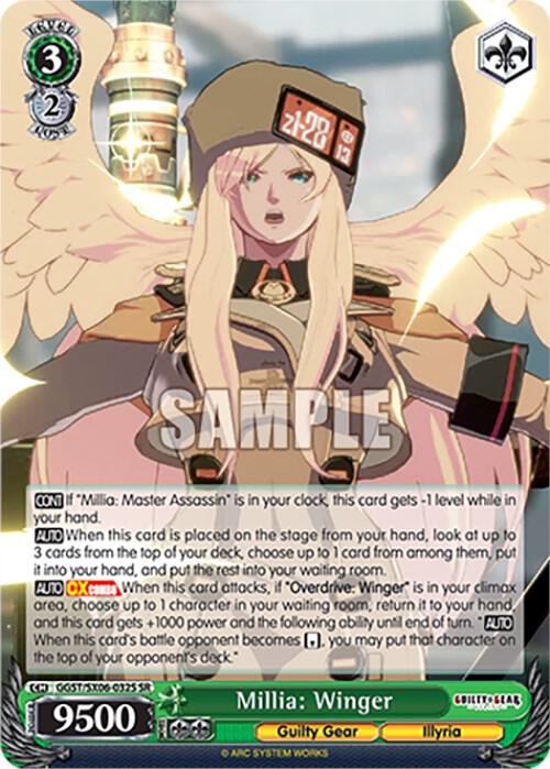 Millia: Winger (SR)