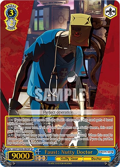 Faust: Nutty Doctor (SP) card