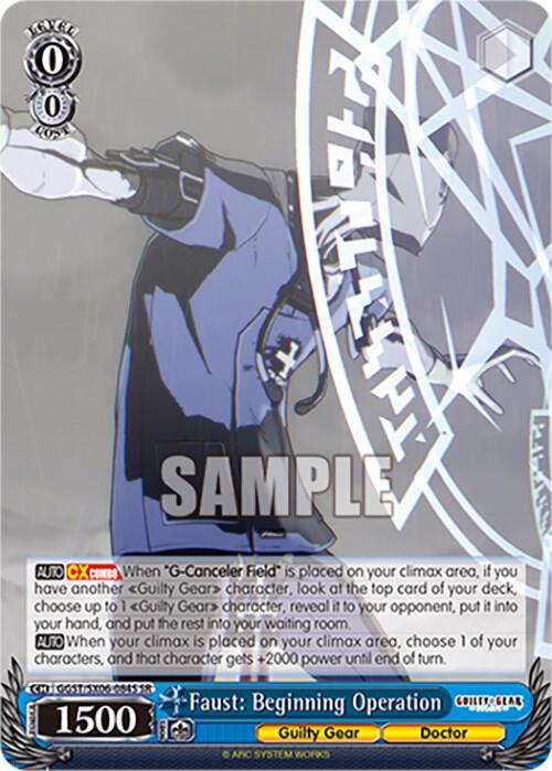 Faust: Beginning Operation (SR)