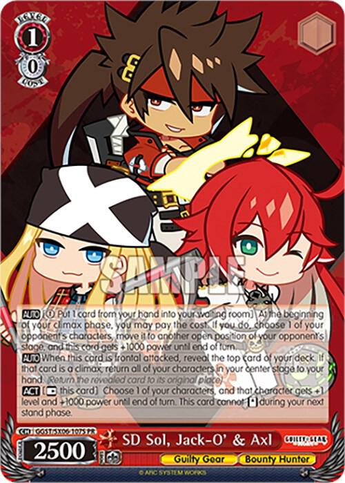 SD Sol, Jack-O' & Axl (Foil)