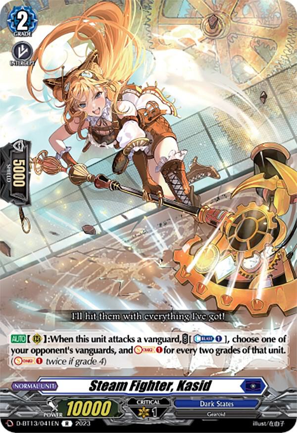 Steam Fighter, Kasid