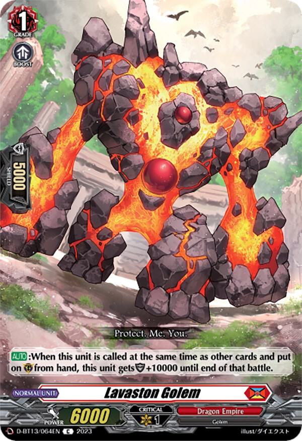 Lavaston Golem