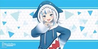 Bushiroad Rubber Mat Collection V2 Vol.838: Hololive Production - Gawr Gura (202 · Bushiroad Playmats