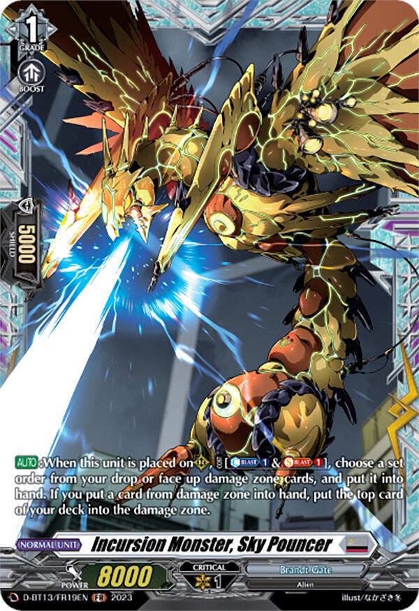 Incursion Monster, Sky Pouncer (FR)