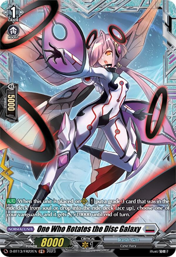 One Who Rotates the Disc Galaxy FR Price & Card Details — D-BT13