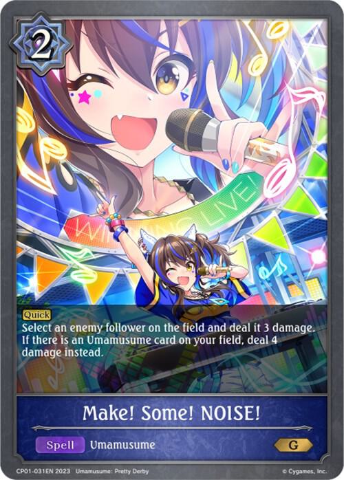 Make! Some! NOISE!