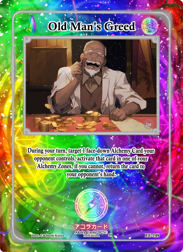 Old Man's Greed