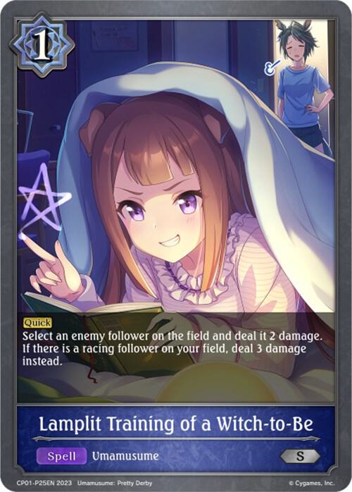 Lamplit Training of a Witch-to-Be - P25EN (Foil)