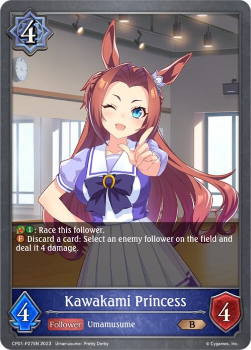 Kawakami Princess - P27EN (Foil) - CP01: Umamusume: Pretty Derby