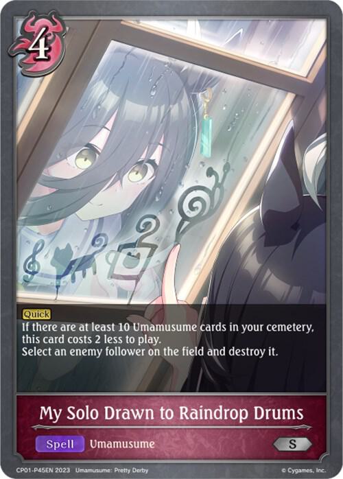 My Solo Drawn to Raindrop Drums - P45EN (Foil)