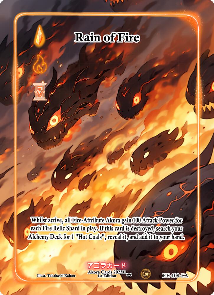 Rain of Fire (Full Art)