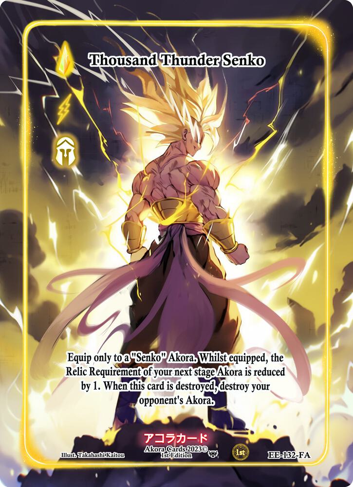 Thousand Thunder Senko (Full Art)