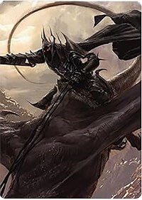 Witch-king, Sky Scourge Art Card