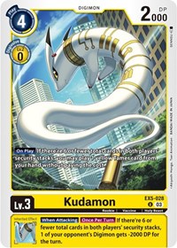 Kudamon - Animal Colosseum - Digimon card