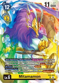 Mitamamon - Animal Colosseum - Digimon card