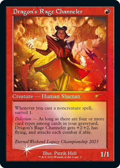 Dragons Rage Channeler Retro Frame Eternal Weekend 2023 Promo