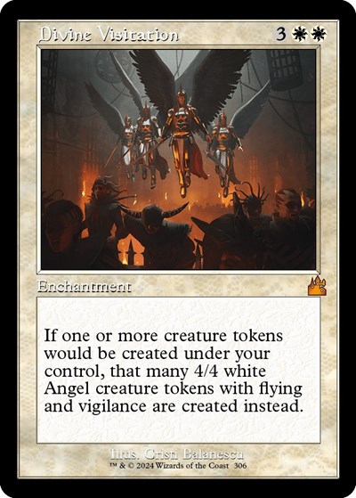 Divine Visitation Retro Frame