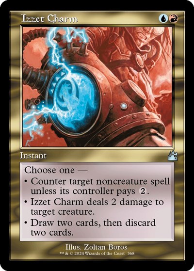Izzet Charm Retro Frame