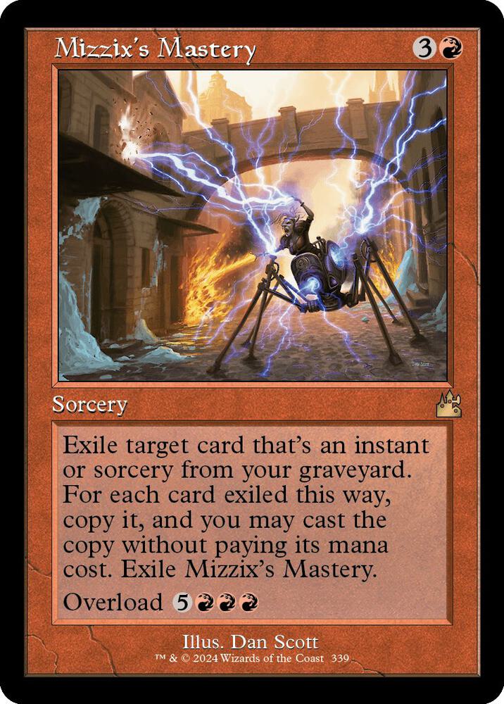 Mizzix's Mastery (Retro Frame) - Ravnica Remastered - Magic: The