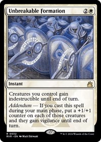 Unbreakable Formation (Ravnica Remastered)