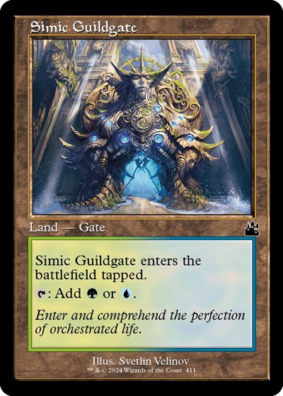 Simic Guildgate Retro Frame