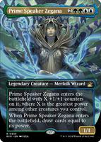 Prime Speaker Zegana (Anime Borderless) - Ravnica Remastered