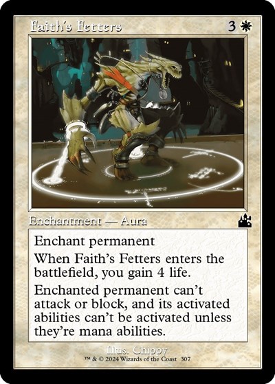 Faiths Fetters Retro Frame