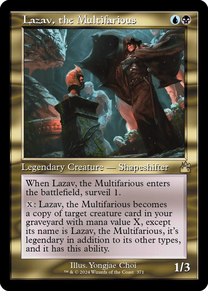 Lazav, the Multifarious (Retro Frame) - Ravnica Remastered - Magic
